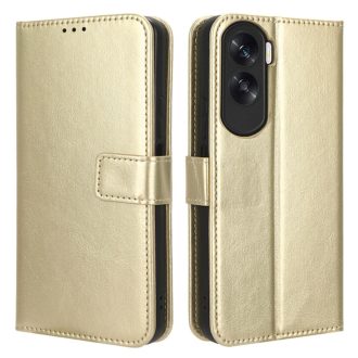   RMPACK Honor 90 Lite 5G Notesz Tok Business Series V3 Kitámasztható Kártyatartóval Arany