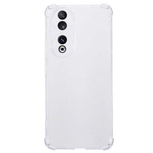 RMPACK Honor 90 5G Szilikon Tok TPU Kamera Lencse Védelemmel Corners Safe Áttetsző