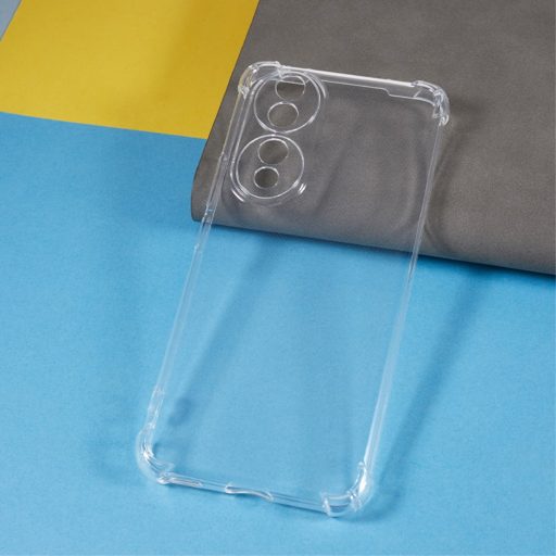 RMPACK Honor 90 5G Szilikon Tok TPU Kamera Lencse Védelemmel Corners Safe Áttetsző