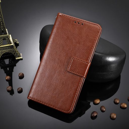 RMPACK Honor 90 5G Notesz Tok Business Series V2 Kitámasztható Bankkártyatartóval Barna