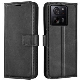   RMPACK Xiaomi 13T / 13T Pro Notesz Tok Business Series V2 Kitámasztható Bankkártyatartóval Fekete