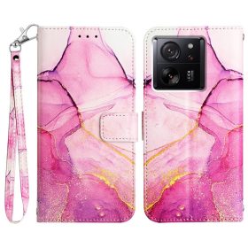   RMPACK Xiaomi 13T 5G / 13T Pro 5G Notesz Tok Márvány Mintás Kitámasztható - Kártyatartóval Marble Series A01