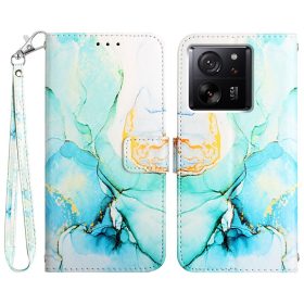   RMPACK Xiaomi 13T 5G / 13T Pro 5G Notesz Tok Márvány Mintás Kitámasztható - Kártyatartóval Marble Series A02