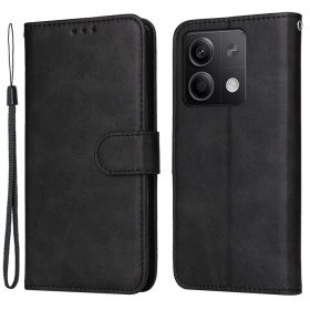   RMPACK Xiaomi Redmi Note 13 5G Notesz Tok Kitámasztható Bankkártya Tartóval Fekete
