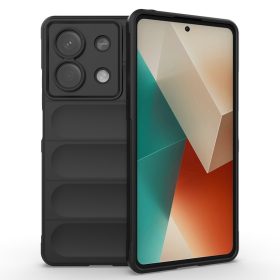   RMPACK Xiaomi Redmi Note 13 5G Szilikon Tok Rugged Armor Style 2in1 Shock Fekete