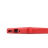 RMPACK Xiaomi Redmi Note 13 5G Szilikon Tok Rugged Armor Style 2in1 Shock Piros