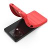 RMPACK Xiaomi Redmi Note 13 5G Szilikon Tok Rugged Armor Style 2in1 Shock Piros