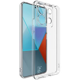   RMPACK Xiaomi Redmi Note 13 Pro 5G Tok Ütésálló Szilikon Tok IMAK UX-5 Anti-Drop Shockproof Lencsevédővel Áttetsző
