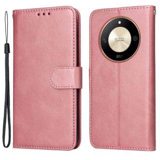   RMPACK Honor Magic6 Lite 5G Notesz Tok Business Series V2 Kitámasztható Bankkártyatartóval Rózsaarany
