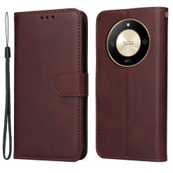   RMPACK Honor Magic6 Lite 5G Notesz Tok Business Series V2 Kitámasztható Bankkártyatartóval Barna