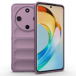   RMPACK Honor Magic6 Lite 5G Szilikon Tok Rugged Armor Style 2in1 Shock Lila