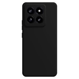 RMPACK Xiaomi 14 Szilikon Tok Lencsevédővel Fekete