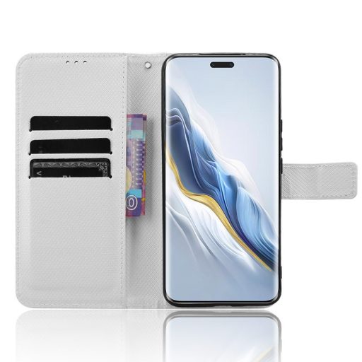 RMPACK Honor Magic6 Pro 5G Notesz Tok Business Series V3 Kitámasztható Bankkártyatartóval Fehér