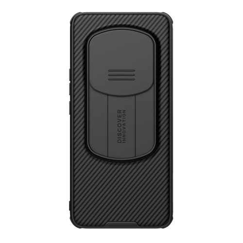 RMPACK Honor Magic6 Pro 5G Tok Ütésállókivitel Nillkin Camshield Pro Series Lencsevédővel Hybrid Fekete