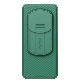   RMPACK Honor Magic6 Pro 5G Tok Ütésállókivitel Nillkin Camshield Pro Series Lencsevédővel Hybrid Zöld