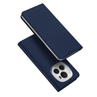   RMPACK Honor Magic6 Pro 5G Notesz Tok Mágneses DUX DUCIS Skin Pro Series Kitámasztható Kártyatartóval Sötétkék