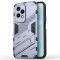RMPACK Honor 200 Lite 5G Case Shockproof Armor PC + TPU 2in1 Anti-Drop Series Lens Protector with Kickstand Grey