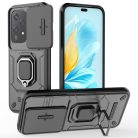 RMPACK Honor 200 Lite 5G Armor Shell Case FUTURE Armor Slide - Ring Kickstand Lens Cover Black