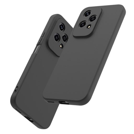 RMPACK Honor 200 Lite 5G Silicone Case TPU lens protection Black