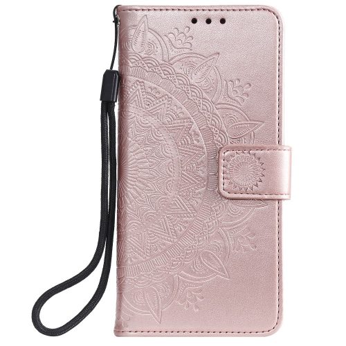 RMPACK Honor 200 Lite 5G Case Wallet Case Design Mandala Style Stand Flip - Card Slots RoseGold