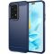 RMPACK Honor 200 Lite 5G Silicone Case Soft TPU Carbon Fiber Texture Blue