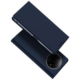   RMPACK Xiaomi Redmi A3 Notesz Tok Mágneses DUX DUCIS Skin Pro Series Kitámasztható Kártyatartóval Kék