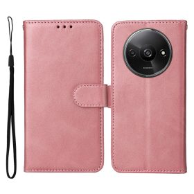   RMPACK Xiaomi Redmi A3 Notesz Tok Business Series V2 Kitámasztható Bankkártyatartóval Rózsaaarany