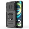 RMPACK Xiaomi Redmi A3 Ütésálló Tok FUTURE Armor Slide - Gyűrűs Kitámasztható Fekete