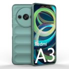RMPACK Xiaomi Redmi A3 Szilikon Tok Rugged Armor Style 2in1 Shock Zöld