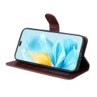 RMPACK Honor 200 Lite 5G Notesz Tok Business Series V2 Kitámasztható Bankkártyatartóval Barna