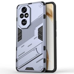   RMPACK Honor 200 Pro 5G Tok Ütésállókivitel Kitámasztható PC + TPU 2in1 Anti-Drop Series Kameralencse védelemmel Szürke