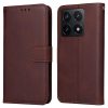 RMPACK Xiaomi 14T Notesz Tok Business Series V2 Kitámasztható Bankkártyatartóval Barna