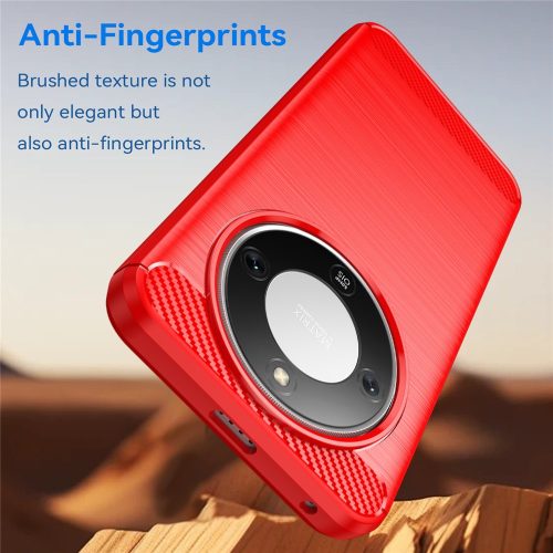 RMPACK Honor Magic8 Lite szálcsiszolt Carbon Fiber védőtok