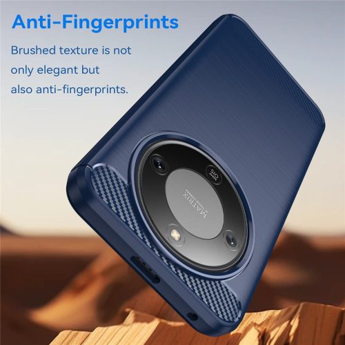 RMPACK Honor Magic8 Lite szálcsiszolt Carbon Fiber védőtok