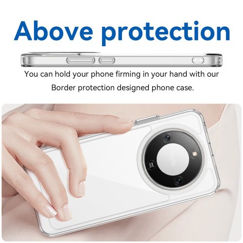 RMPACK Honor Magic8 Lite víztiszta TPU + Akril ütésálló hátlap