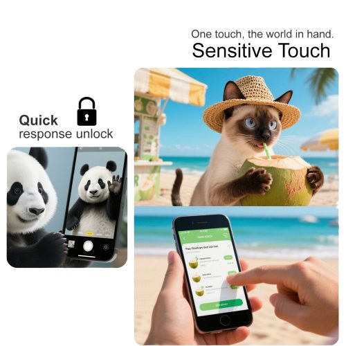 RMPACK Honor Magic8 Lite IMAK H-szériás edzett üveg kijelzővédő