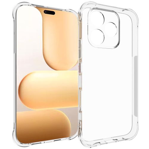 RMPACK Honor 600 Lite 5G Tok Szilikon Drop TPU Ütésállókivitel Áttetsző