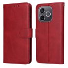 RMPACK Honor 600 Lite 5G Notesz Tok Business Series Kitámasztható Kártyatartóval Piros