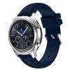 Samsung Gear S3 Classic / Frontier Szilikon Óraszíj - Pótszíj Tyre Style Sötétkék