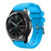 Samsung Gear S3 Frontier / Gear S3 Pótszíj - Óraszíj Trendy Sport Szilikon Világoskék