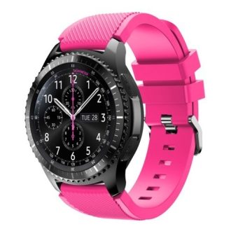   Samsung Gear S3 Frontier / Gear S3 Pótszíj - Óraszíj Trendy Sport Szilikon Pink