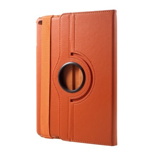 iPad 9.7 (2017) Tok Notesz Forgatható 360  - Kitámasztható Narancssárga