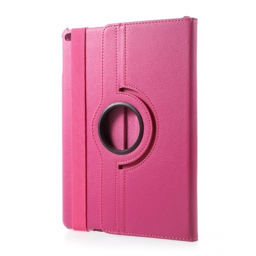 iPad 9.7 (2017) Tok Notesz Forgatható 360  - Kitámasztható Pink
